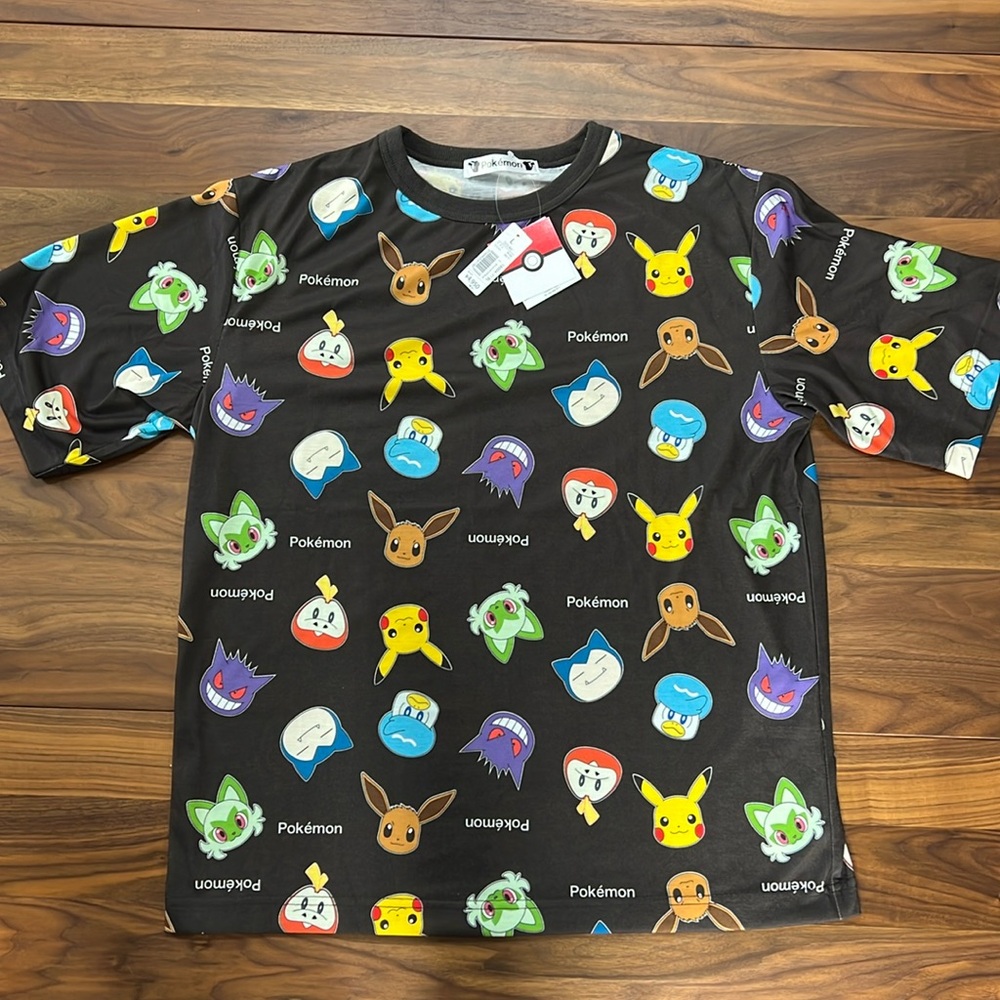 Pokemon Center Japan All Over Print Boxy Shirt